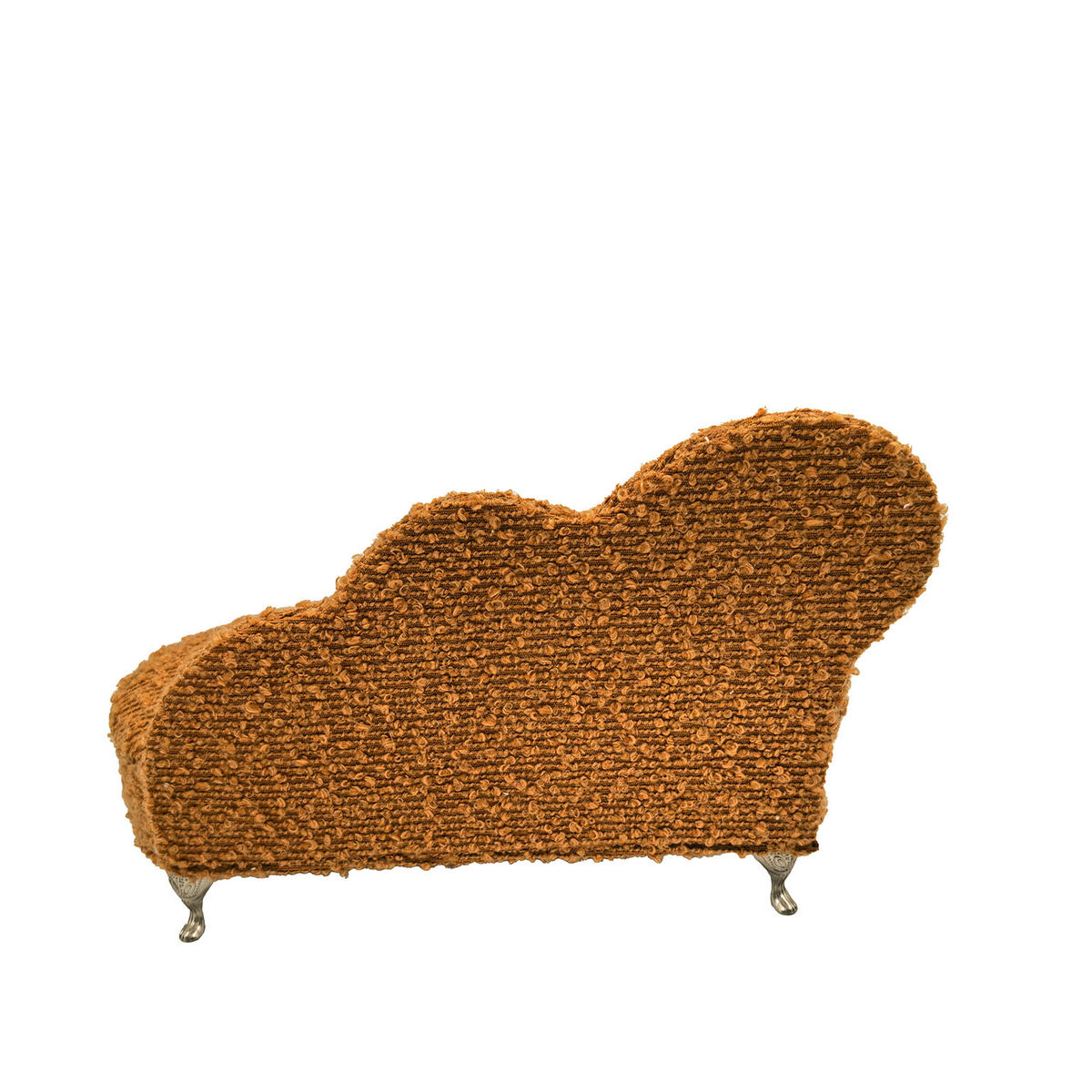 Caja-Joyero Versa Mostaza Poliéster Metal Espejo Madera MDF 12,5 X 17 X 26,5 CM Sofá