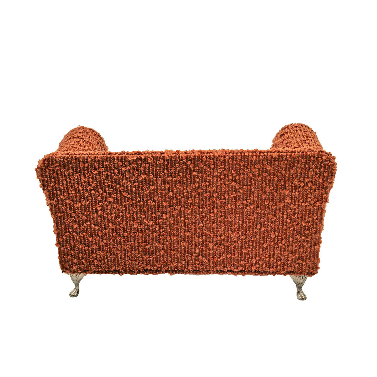 Caja-Joyero Versa Rojo Poliéster Metal Espejo Madera MDF 9,5 X 12,5 X 23,5 CM Sofá