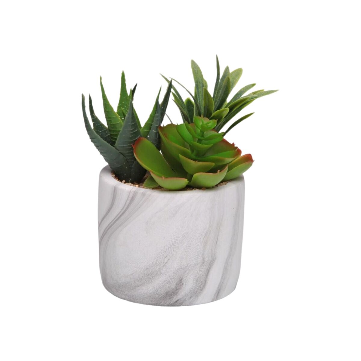 Planta Decorativa Versa Cerámica Plástico Fusion Suculenta 9 x 15 x 9 cm