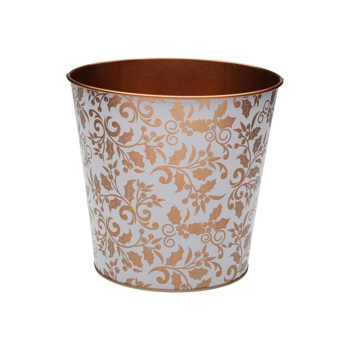 Maceta Versa Aurea Metal Minimalista 17,5 x 16,5 x 17,5 cm