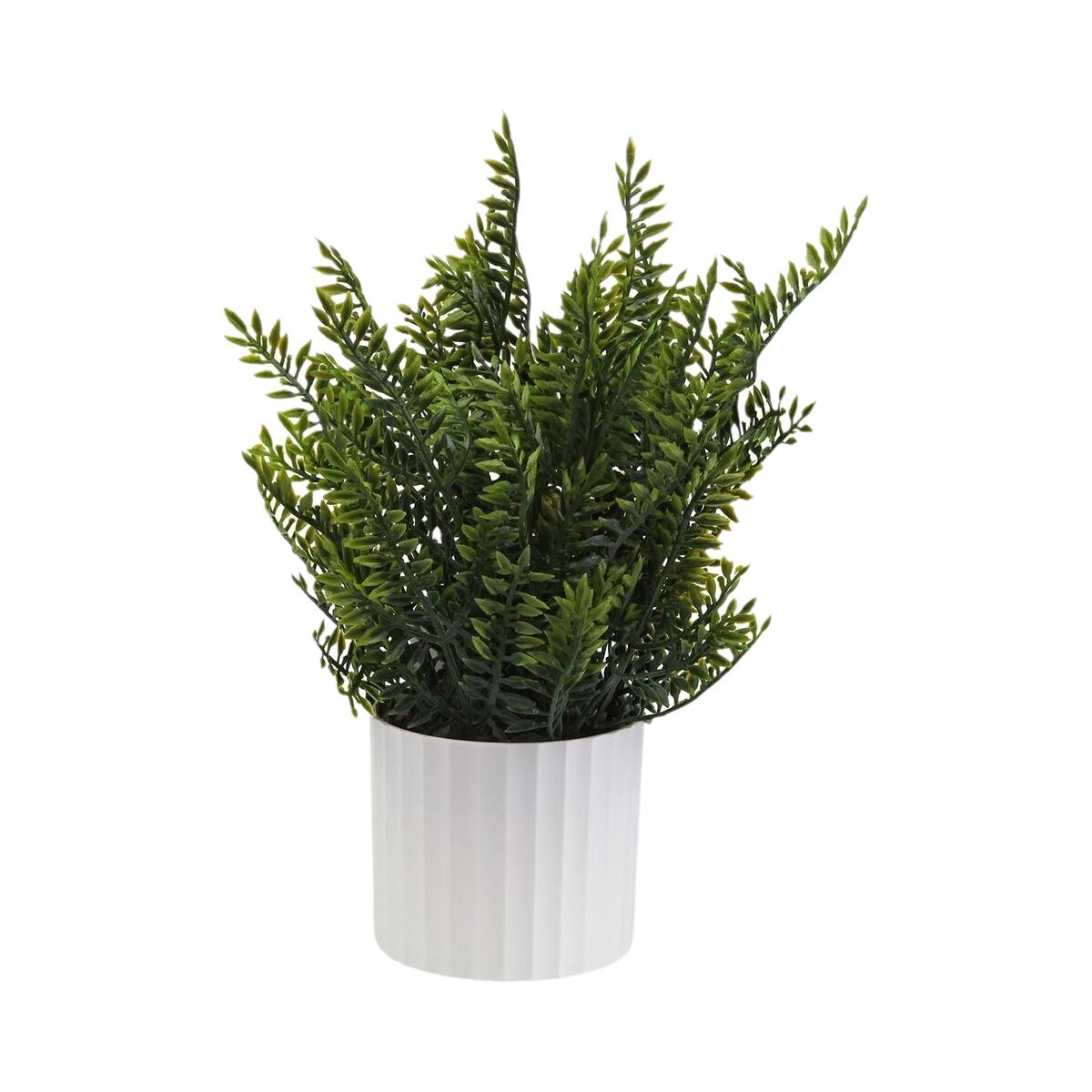 Planta Decorativa Versa Hierro Textil Plástico 8,5 X 26 CM