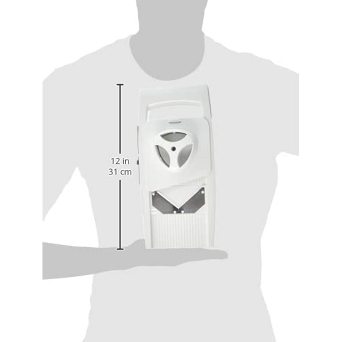 Mandolina-Rallador Leifheit Blanco Acero Inoxidable Plástico 4 en 1