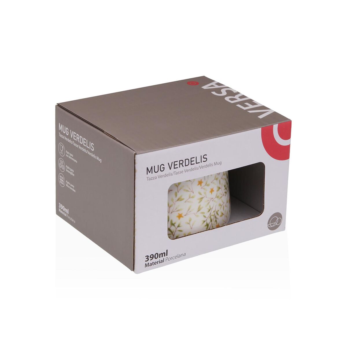 Taza Mug Versa Flores