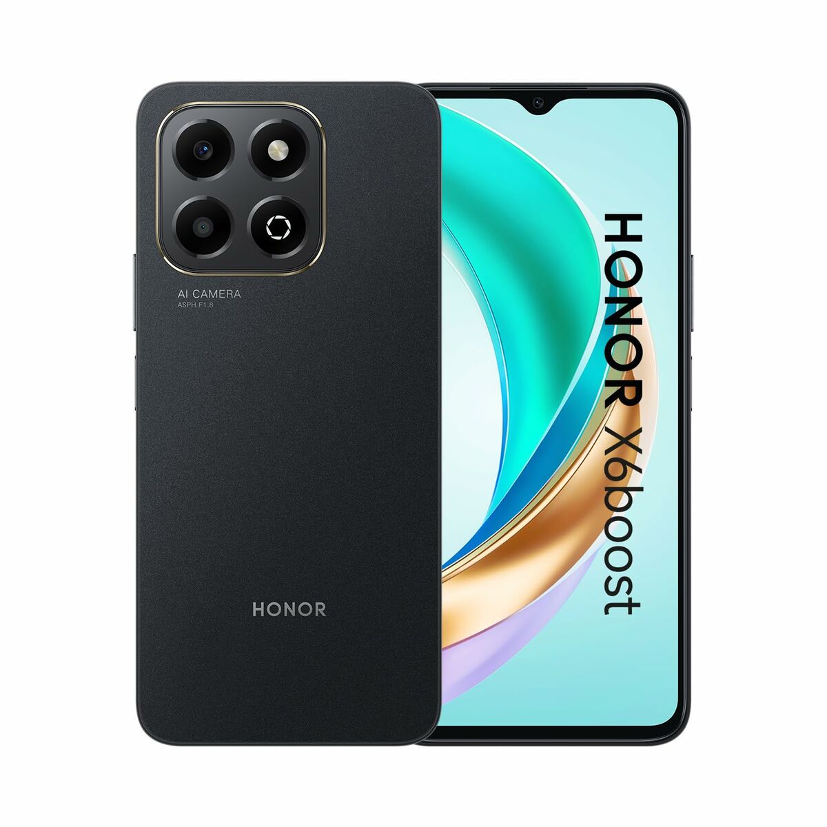 Smartphone Honor X6B 6,56" Octa Core 6 GB RAM 256 GB Negro