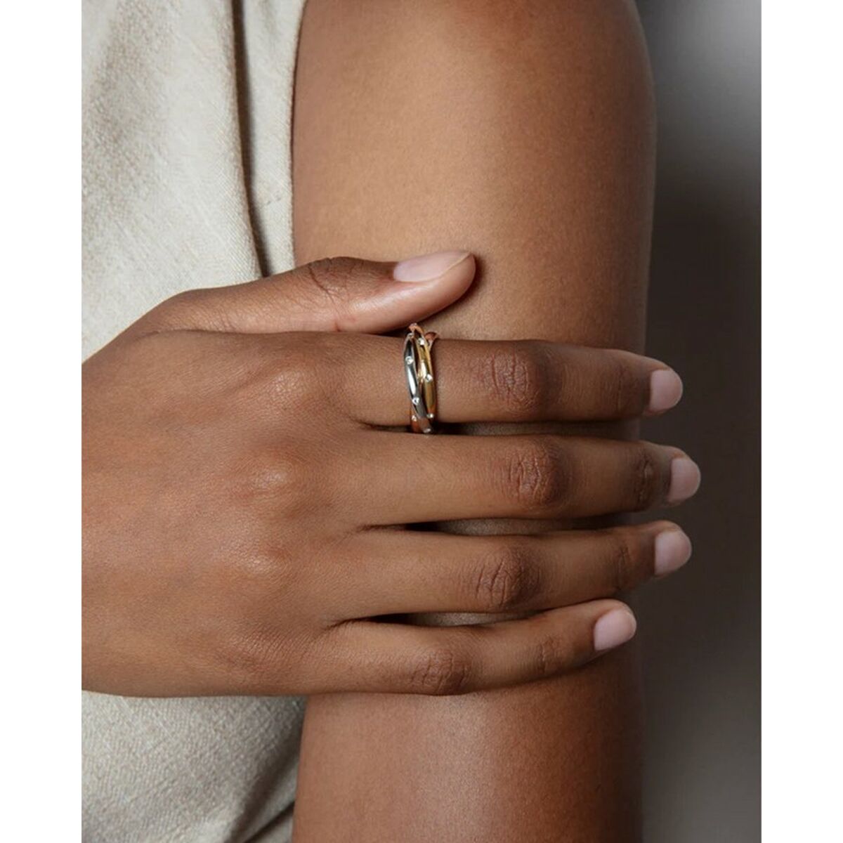 Anillo Mujer Viceroy 14192A01219 Dorado 12