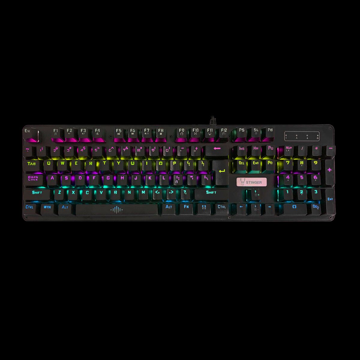 Teclado y Ratón Gaming Woxter GM26-075 Negro