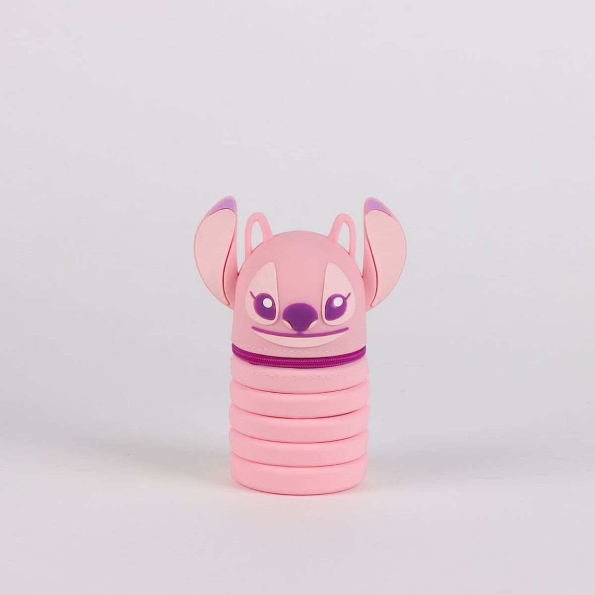 Estuche Escolar Stitch Rosa