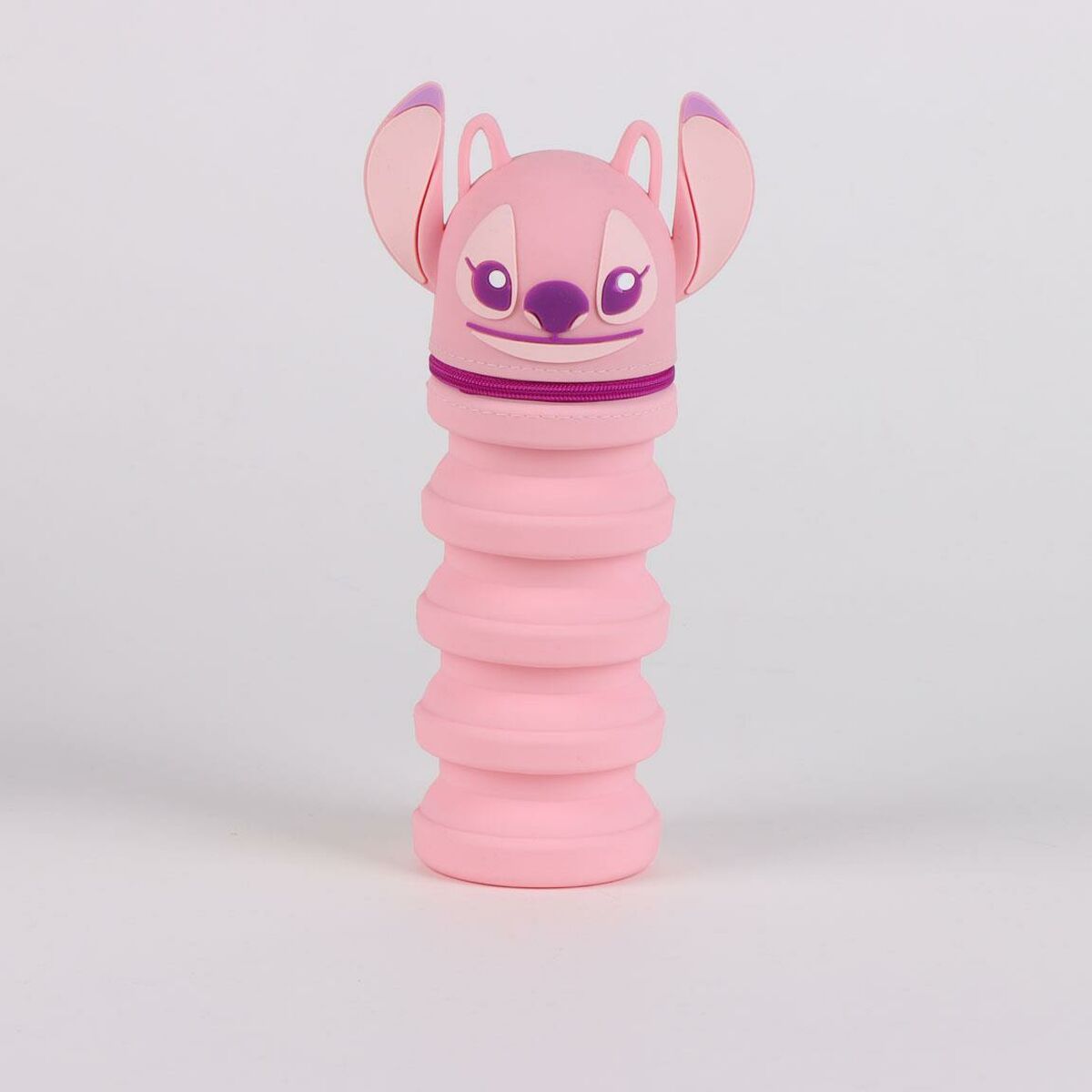 Estuche Escolar Stitch Rosa