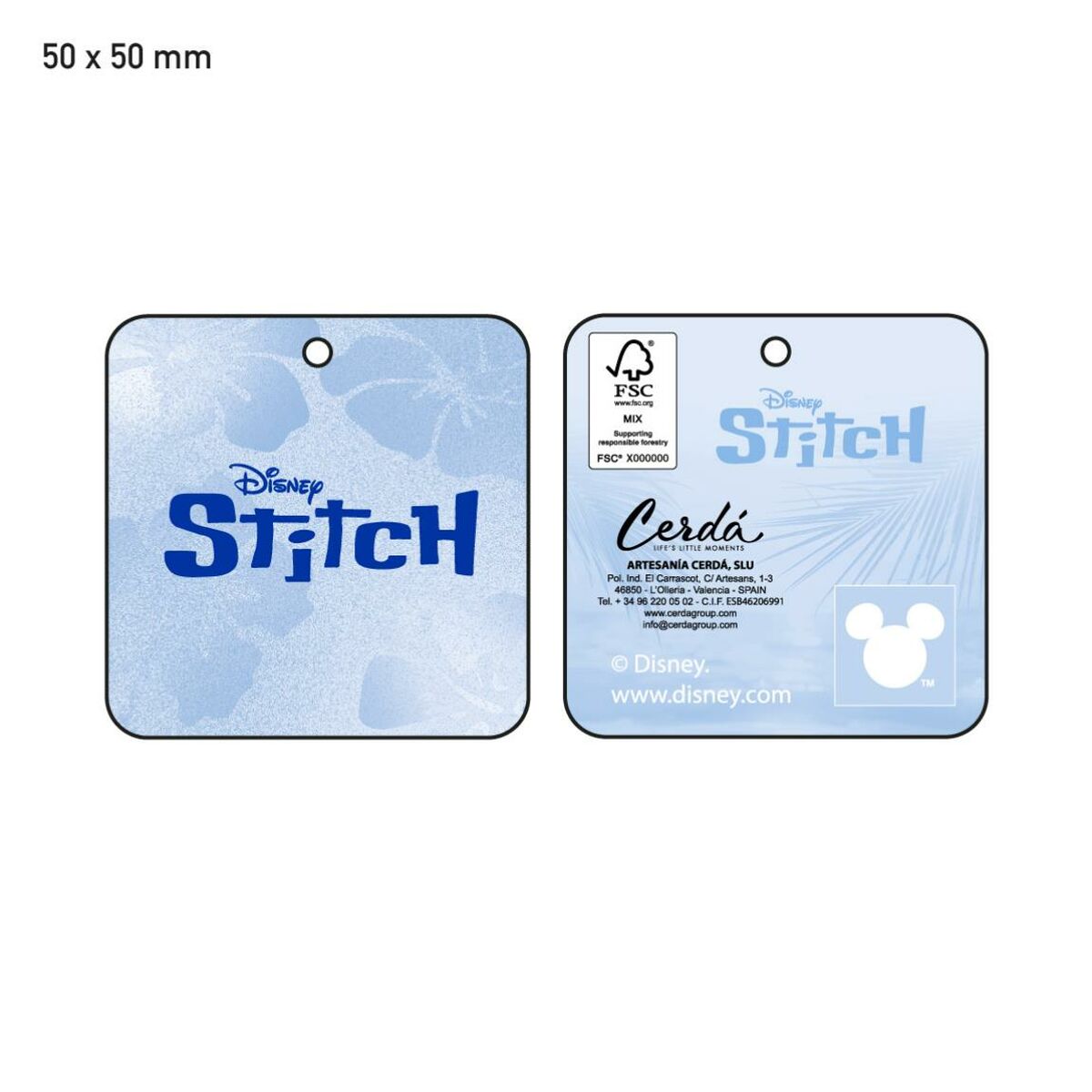 Estuche Escolar con Accesorios Stitch Azul