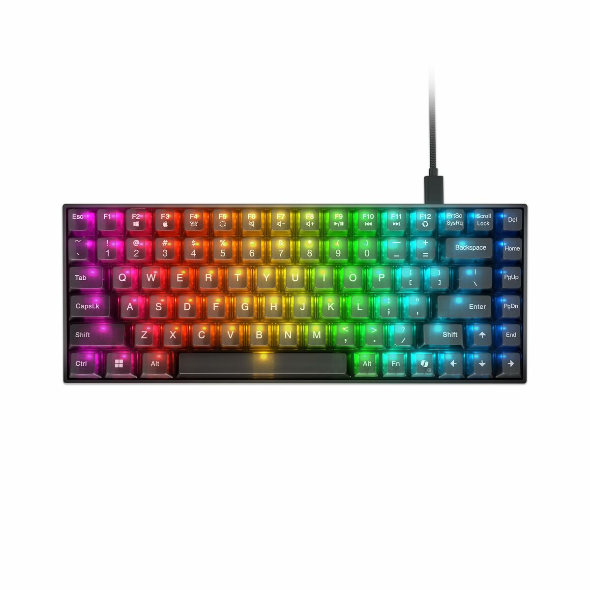 Teclado Gaming Lenovo Legion K510 Mini Pro Gris Qwerty Español