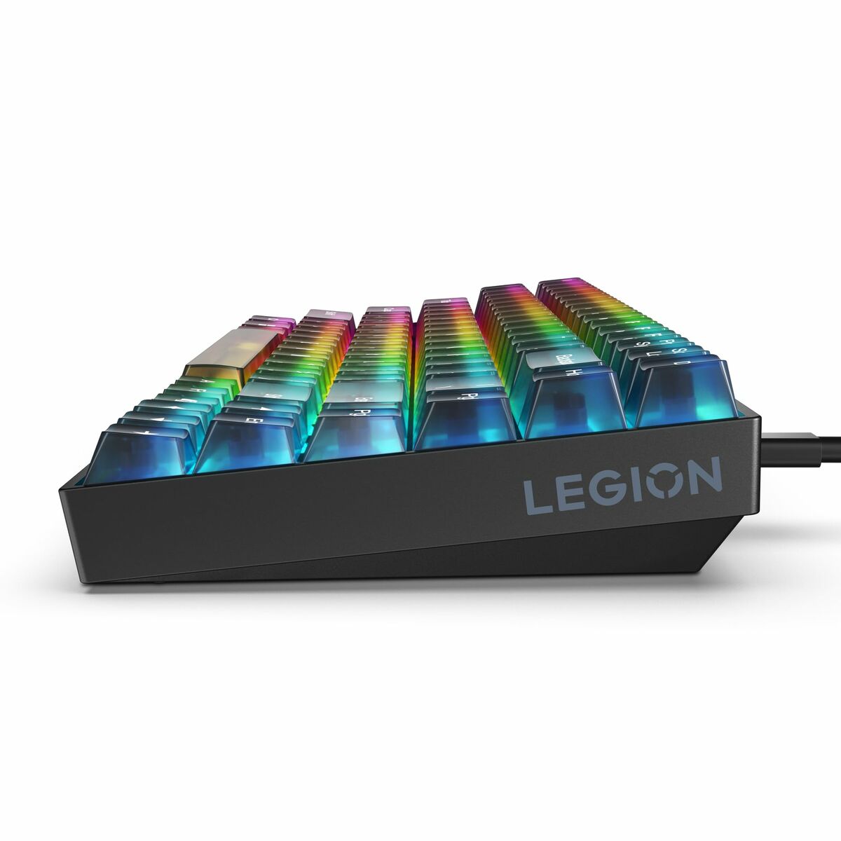Teclado Gaming Lenovo Legion K510 Mini Pro Gris Qwerty Español