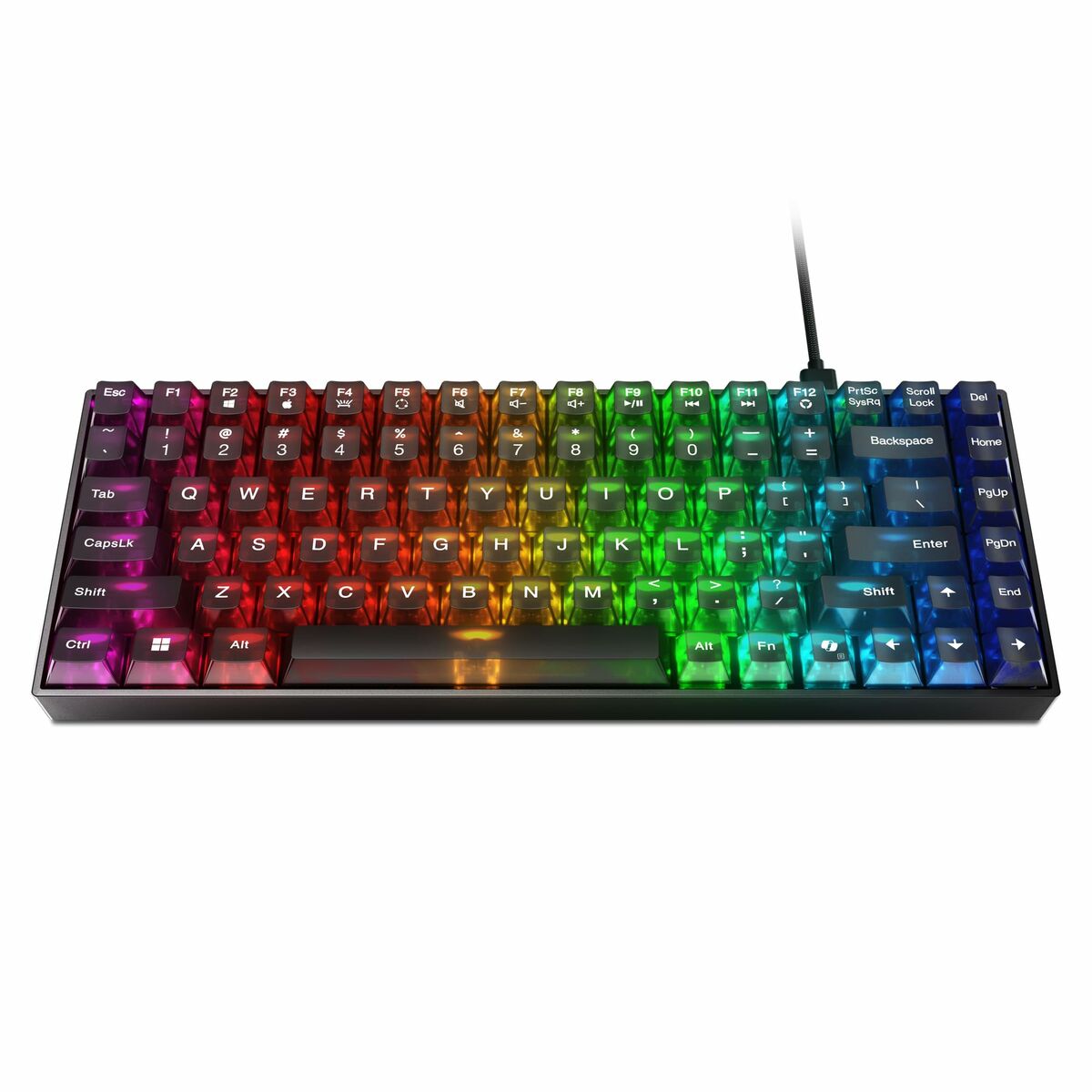 Teclado Gaming Lenovo Legion K510 Mini Pro Gris Qwerty Español
