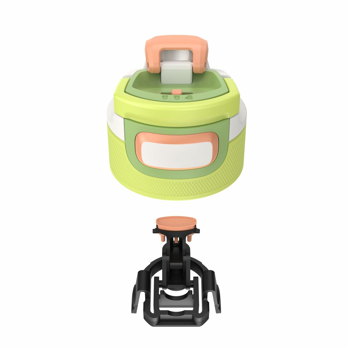 Botella de Agua Kambukka Elton Verde Transparente 750 ml Plástico