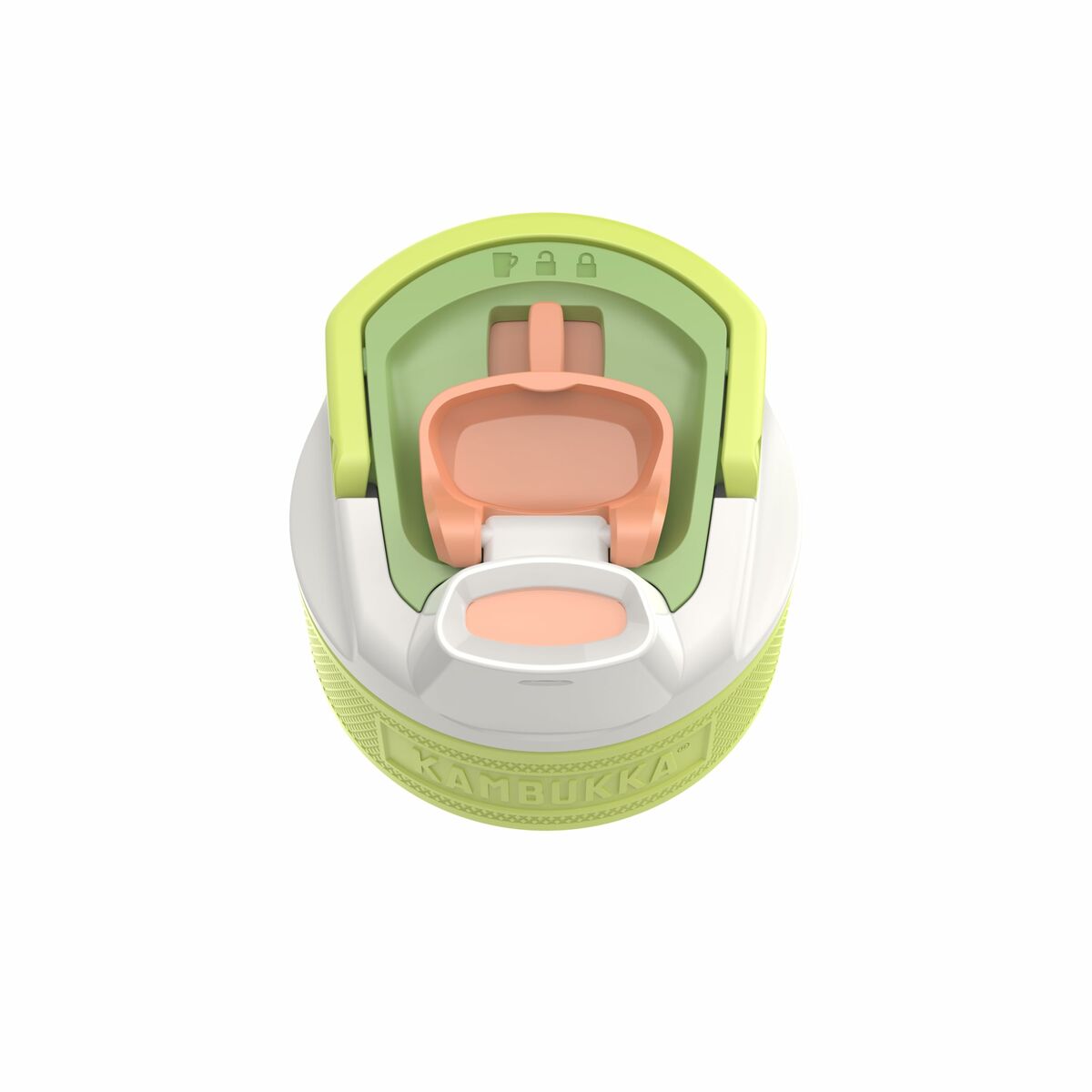 Botella de Agua Kambukka Elton Verde Transparente 750 ml Plástico