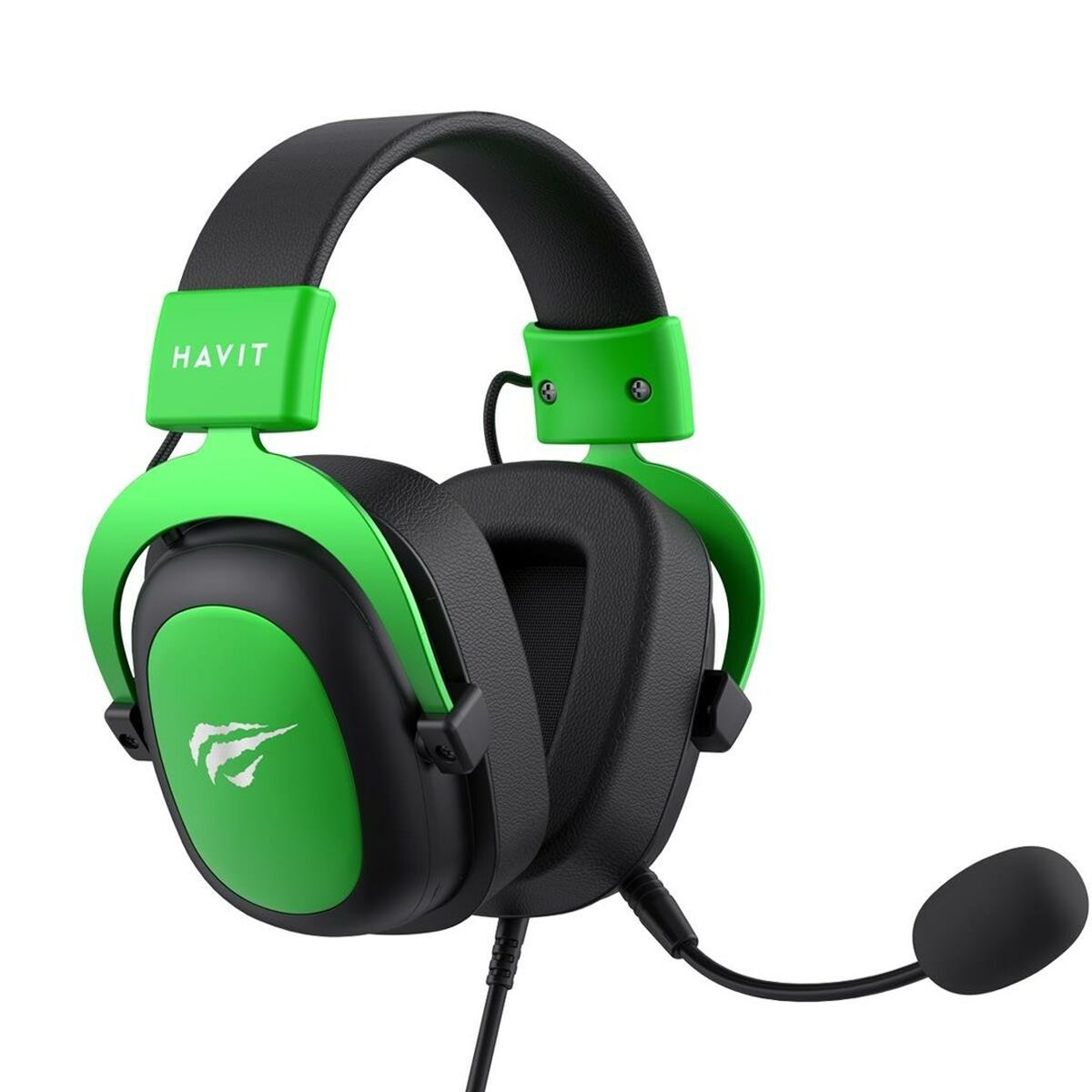 Auriculares con Micrófono Gaming Havit H2002d Negro Verde