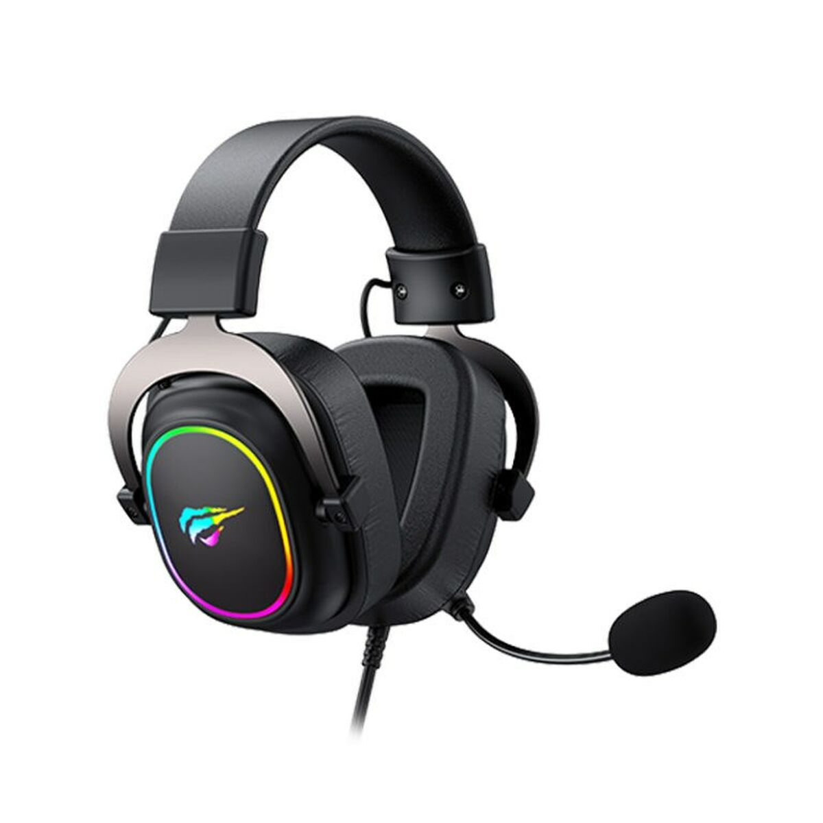 Auriculares con Micrófono Gaming Havit H2002P Negro Multicolor