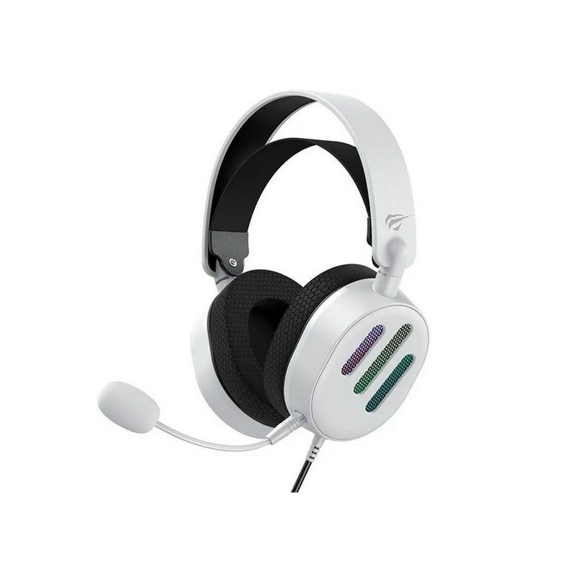 Auriculares con Micrófono Gaming Havit H2038U Blanco Negro