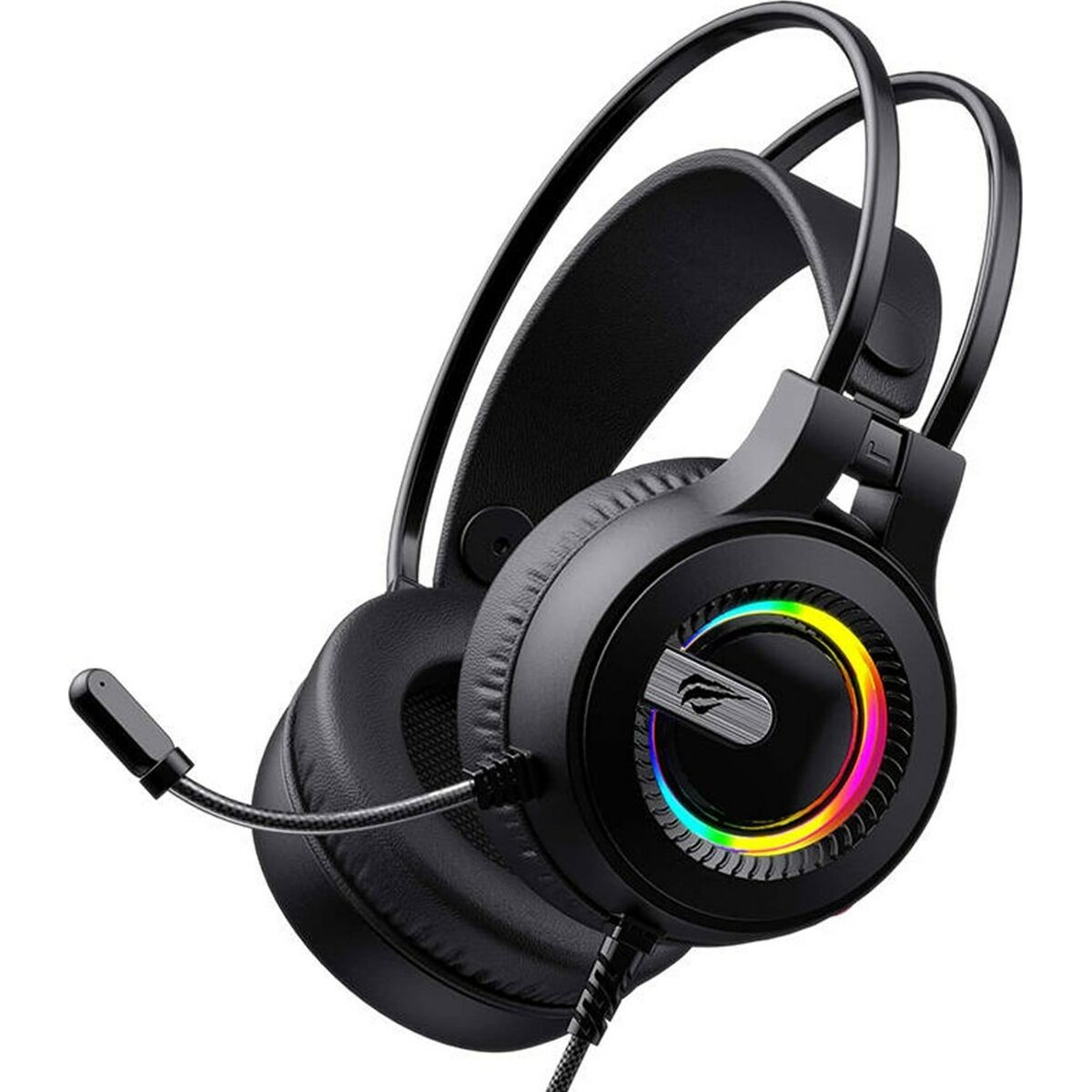 Auriculares con Micrófono Gaming Havit H2040d Negro Multicolor