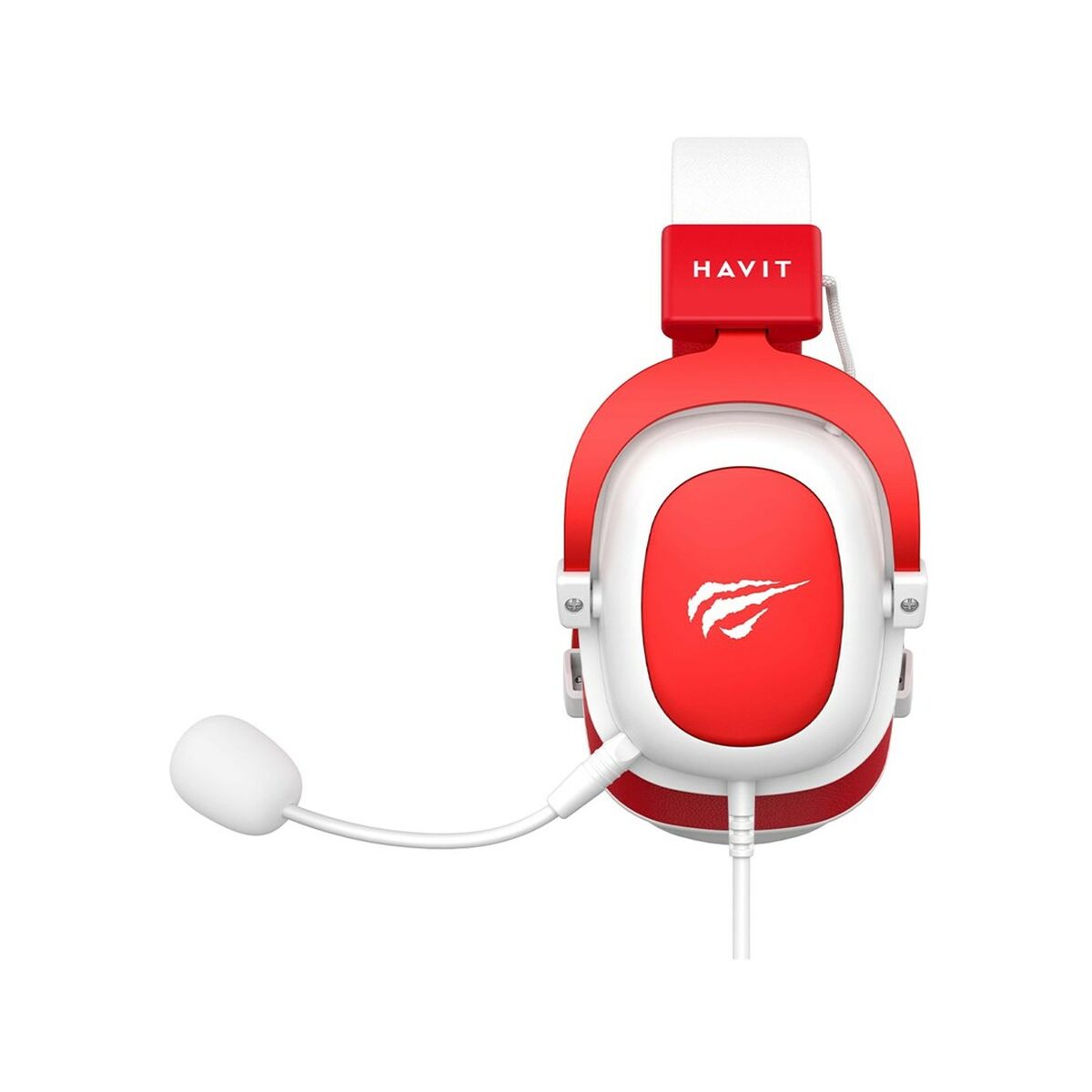Auricular con Micrófono Gaming Havit H2002d Blanco Rojo