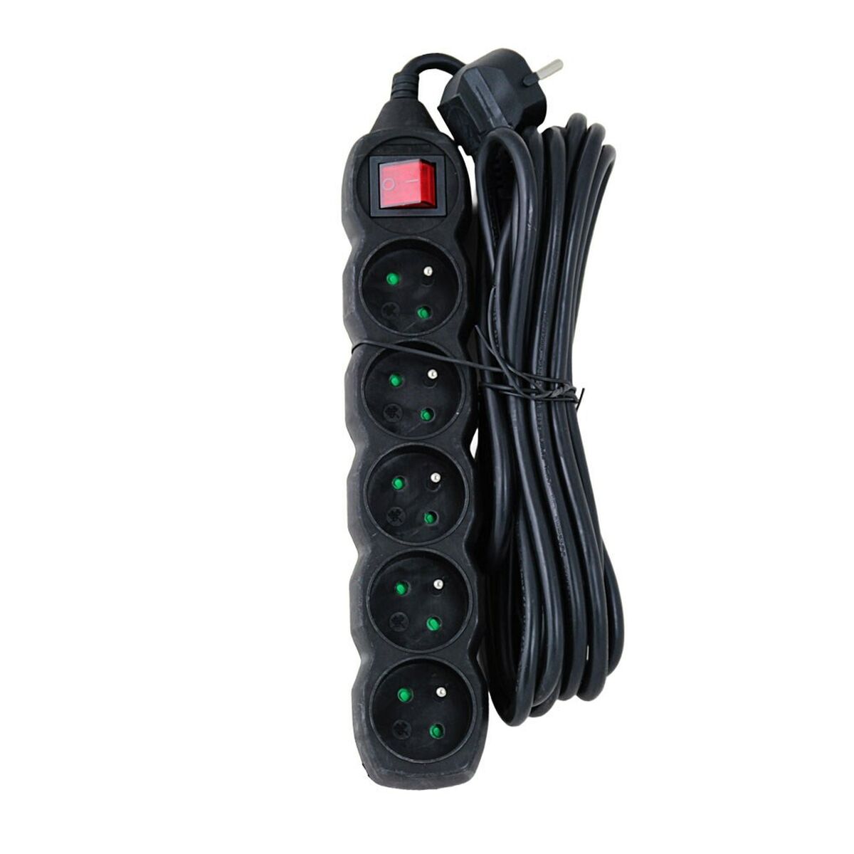 Regleta Enchufes 5 Tomas con Interruptor Esperanza ELK216K 3680 W (5 m)