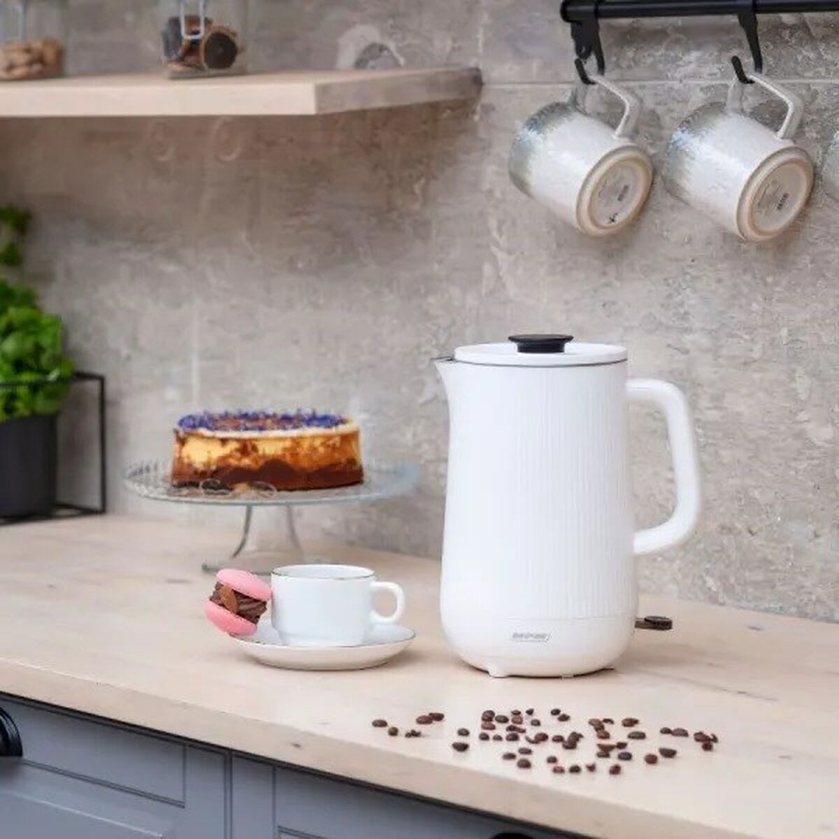 Hervidor Mpm MCZ-115 Blanco Acero Inoxidable Plástico 1800 W 1,5 L