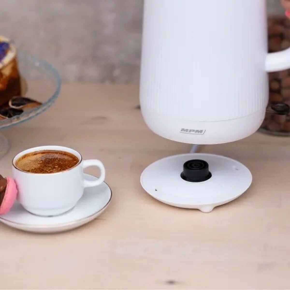 Hervidor Mpm MCZ-115 Blanco Acero Inoxidable Plástico 1800 W 1,5 L