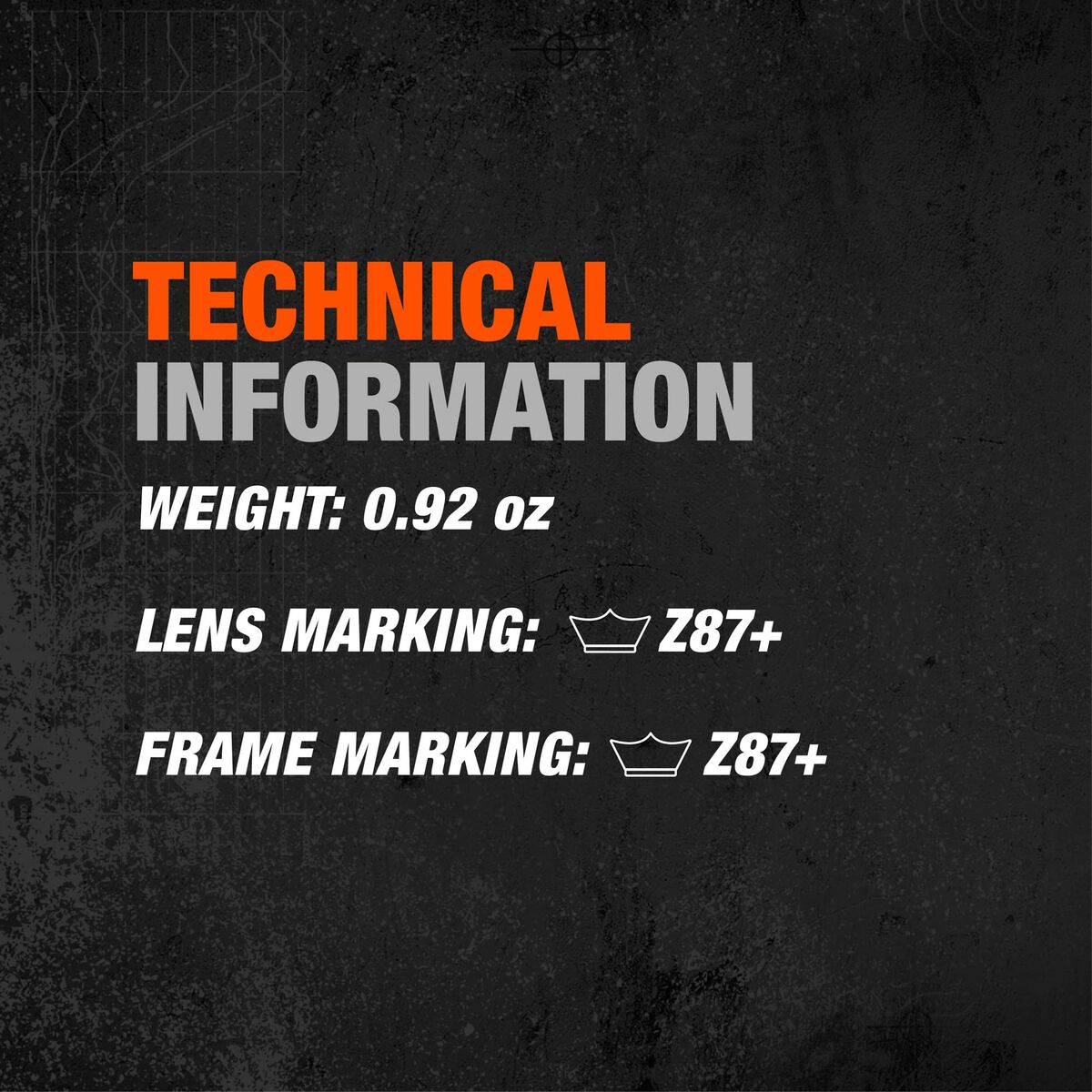 Gafas de Protección Bollé Rush Small Copper Negro Transparente Policarbonato