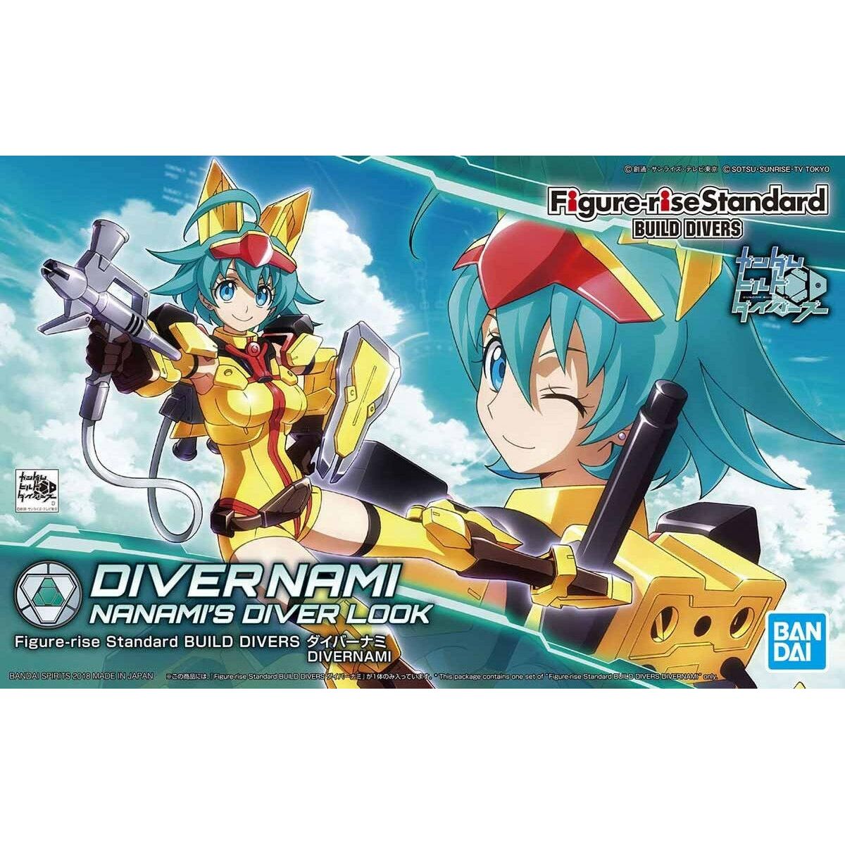 Figura Coleccionable Bandai Rise Build Divers Diver Nami