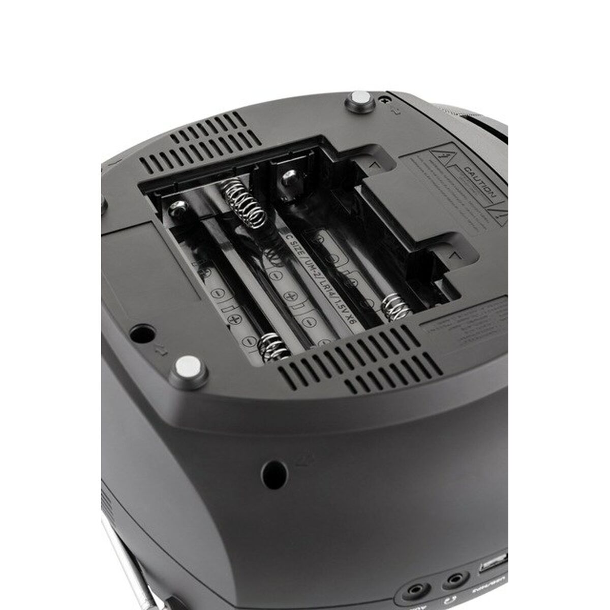 Radio Cassette JVC JVCRCE444B Negro AM/FM