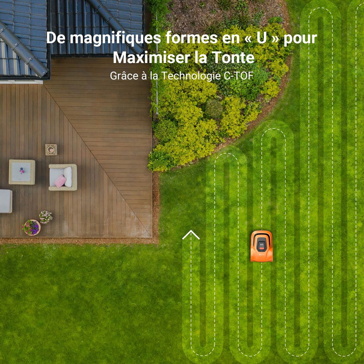 Robot cortacésped Ezviz RM600 600 M²