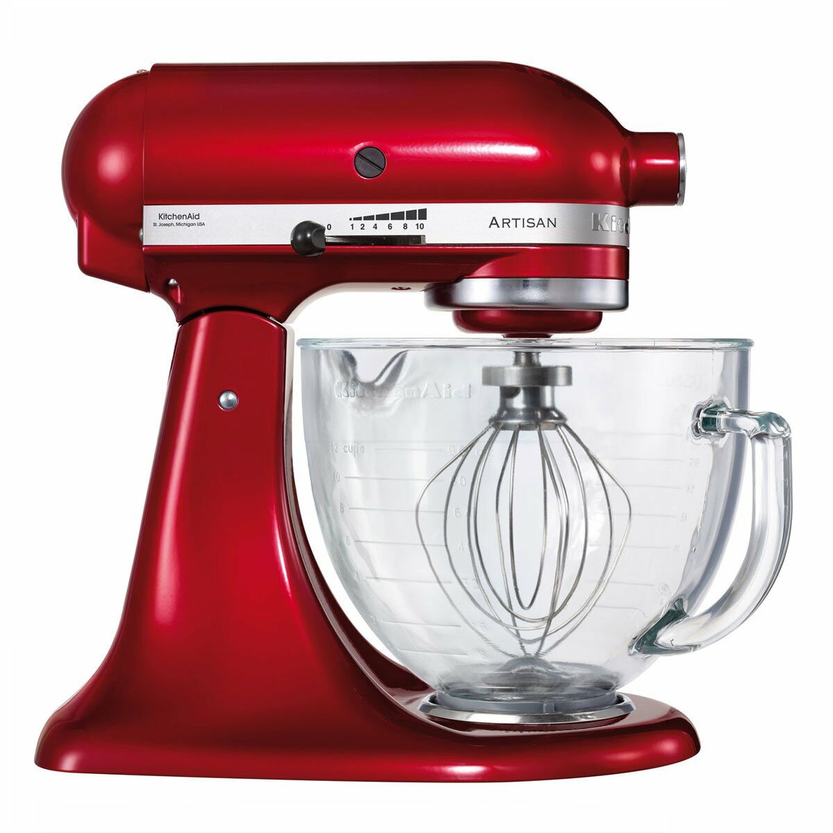 Robot de Cocina KitchenAid 5KSM156ECA Rojo 300 W 4,8 L