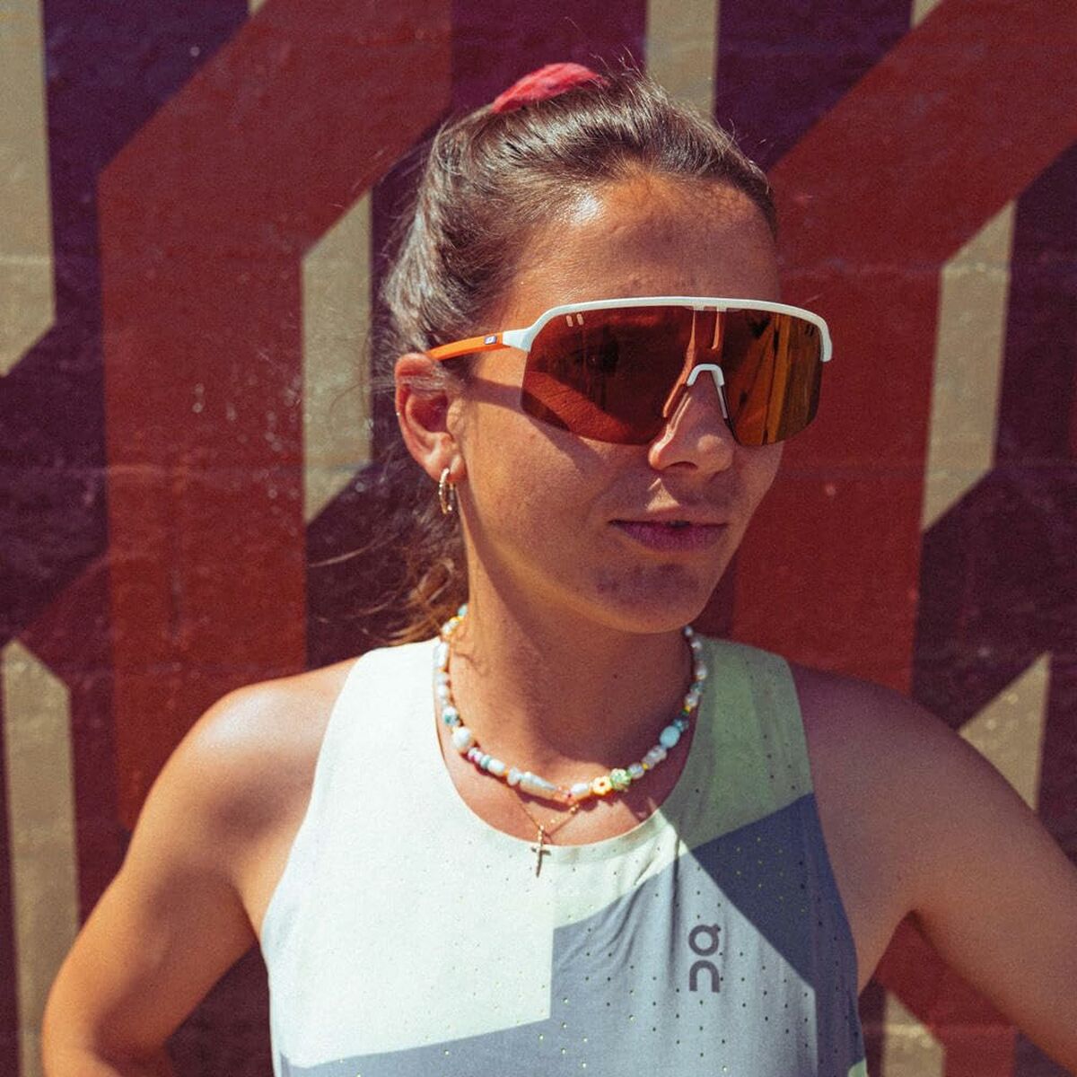 Gafas de Sol Julbo INTENSITY Blanco Naranja