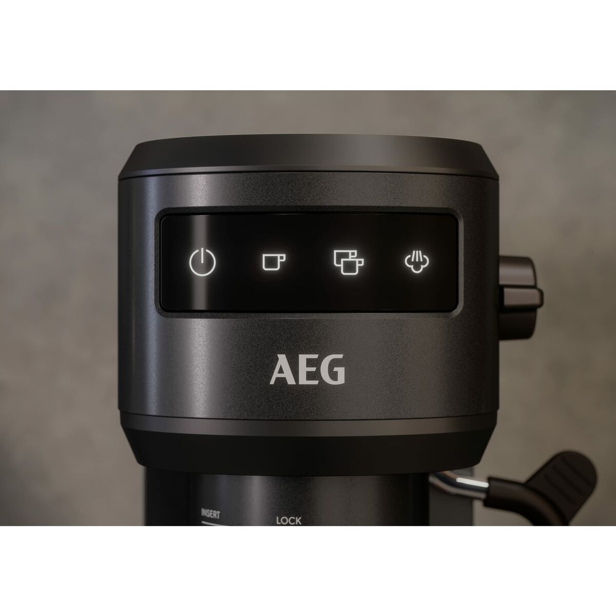 Cafetera Express de Brazo AEG EC6-1-6BST Negro 1450 W 1 L