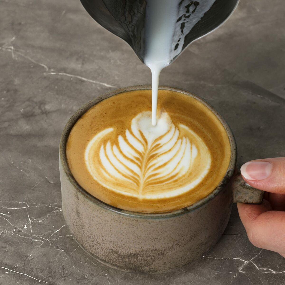 Cafetera Express de Brazo AEG EC6-1-6BST Negro 1450 W 1 L