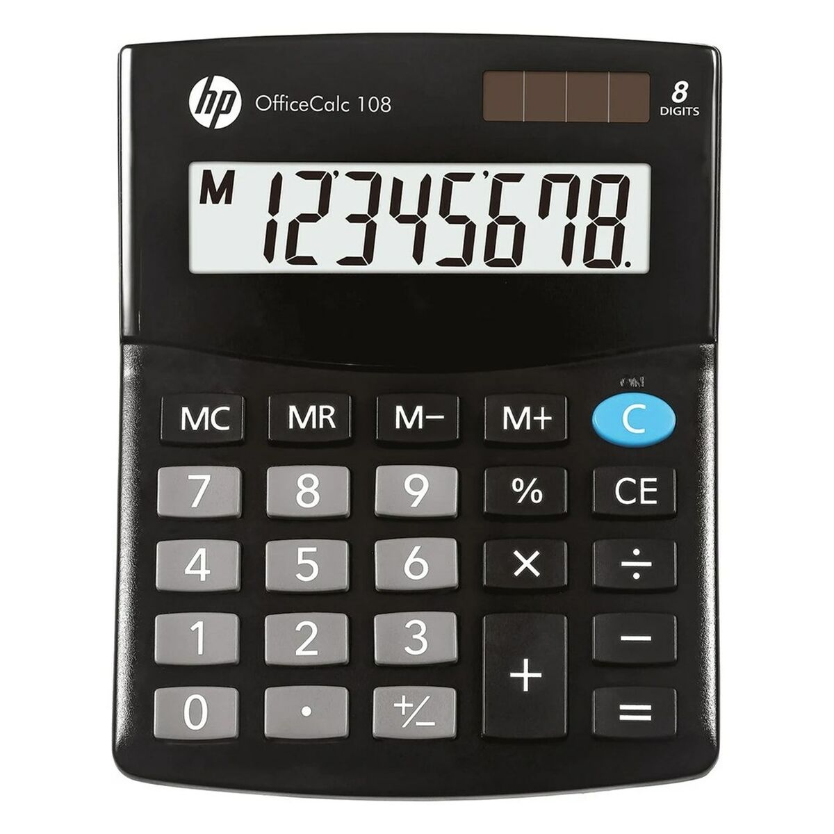 Calculadora HP HPKOC108 Negro Plástico