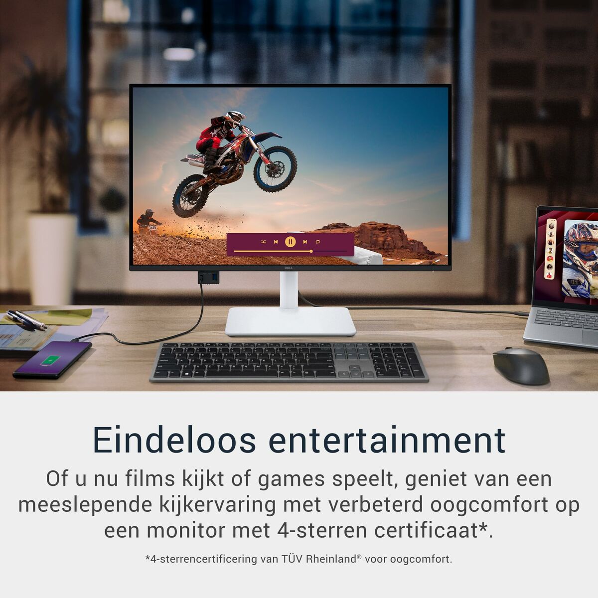 Monitor Gaming Dell Plus S2725QC 4K Ultra HD 27"