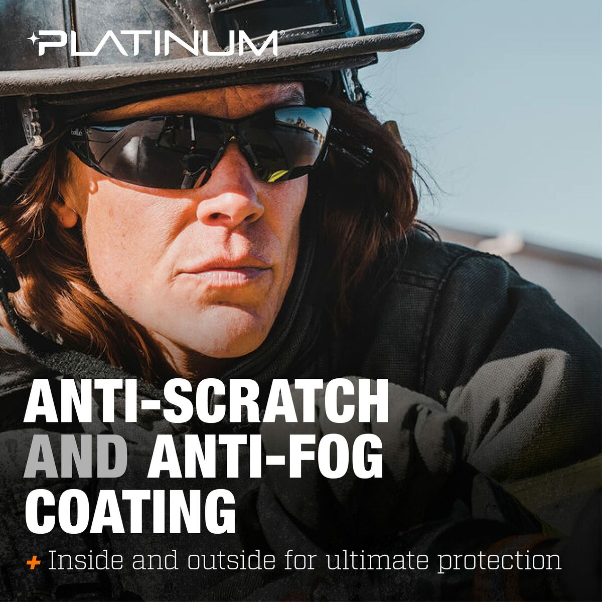 Gafas de Protección Bollé Rush Small Smoke Negro Transparente Policarbonato