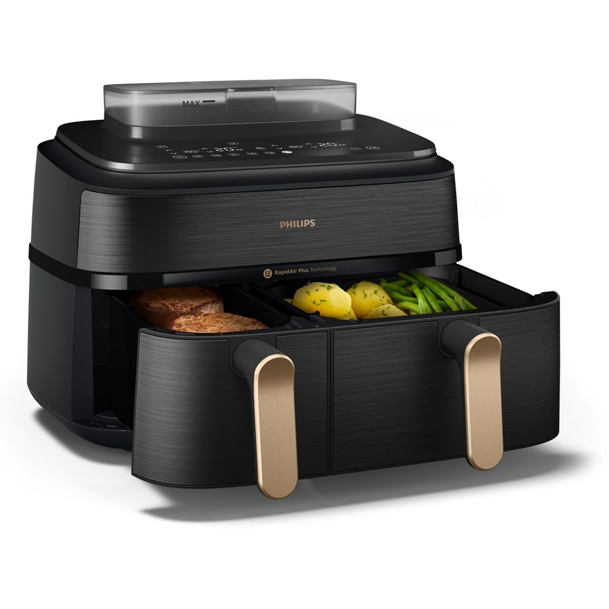 Freidora de Aire Philips NA552/00 Negro 2750 W 9 L 1,4 Kg