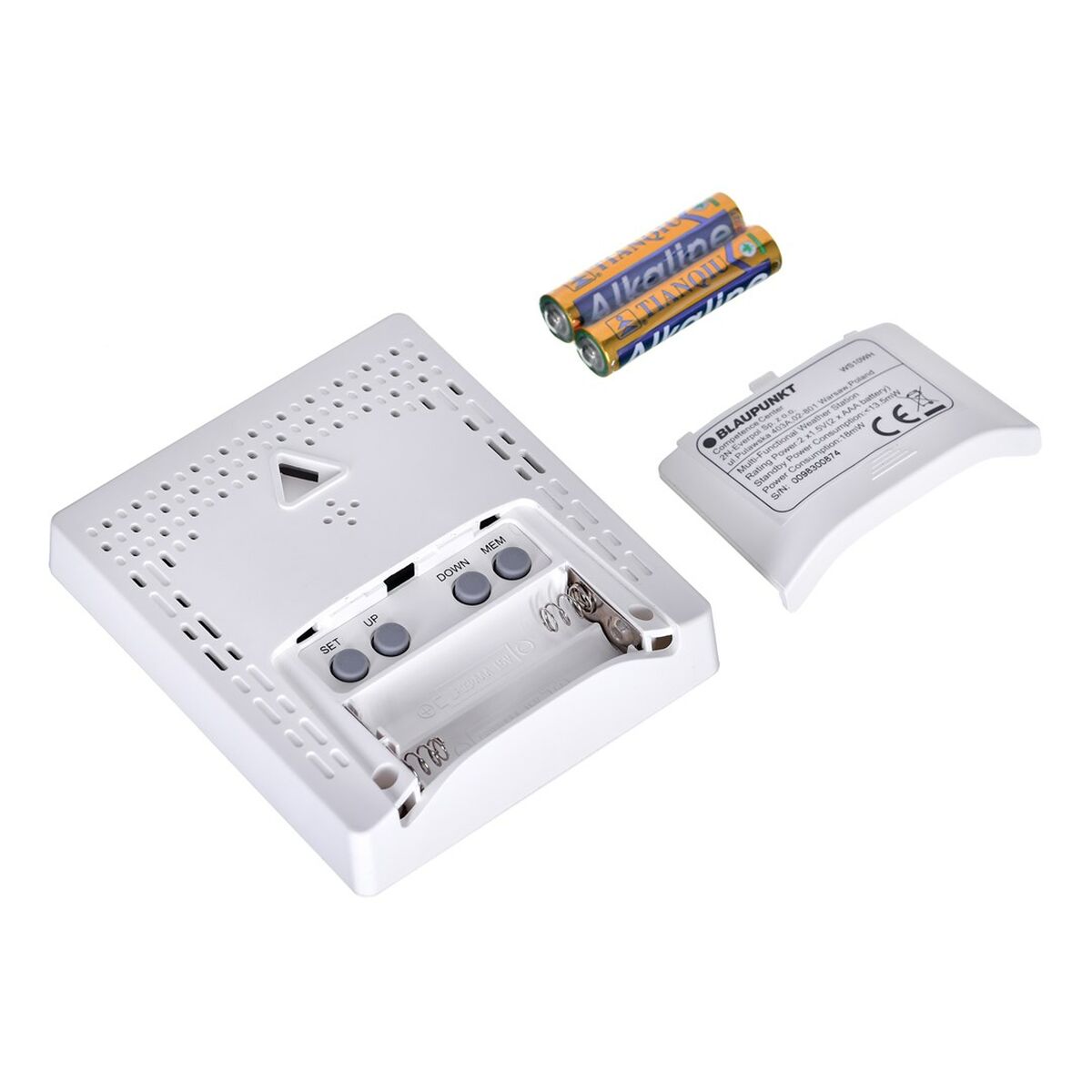 Estación Meteorológica Multifunción Blaupunkt WS10WH Blanco