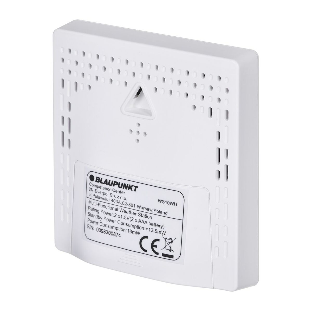 Estación Meteorológica Multifunción Blaupunkt WS10WH Blanco