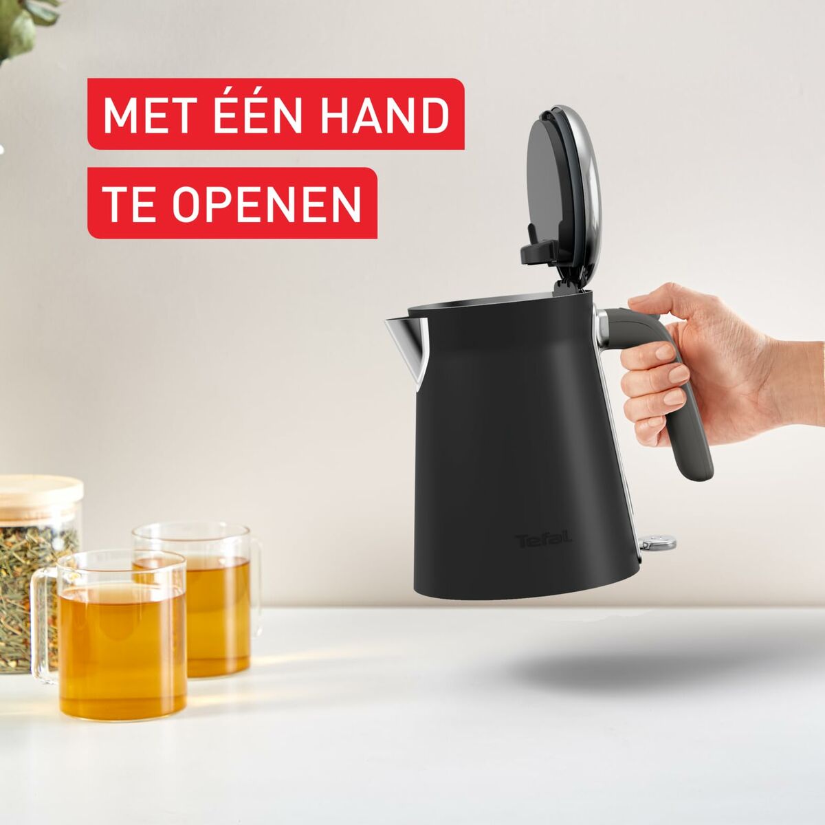 Hervidor Tefal KI6668E0 Negro Acero Inoxidable 2400 W 1,7 L
