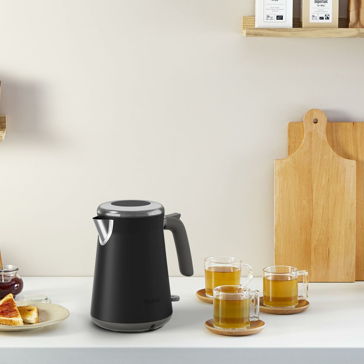 Hervidor Tefal KI6668E0 Negro Acero Inoxidable 2400 W 1,7 L