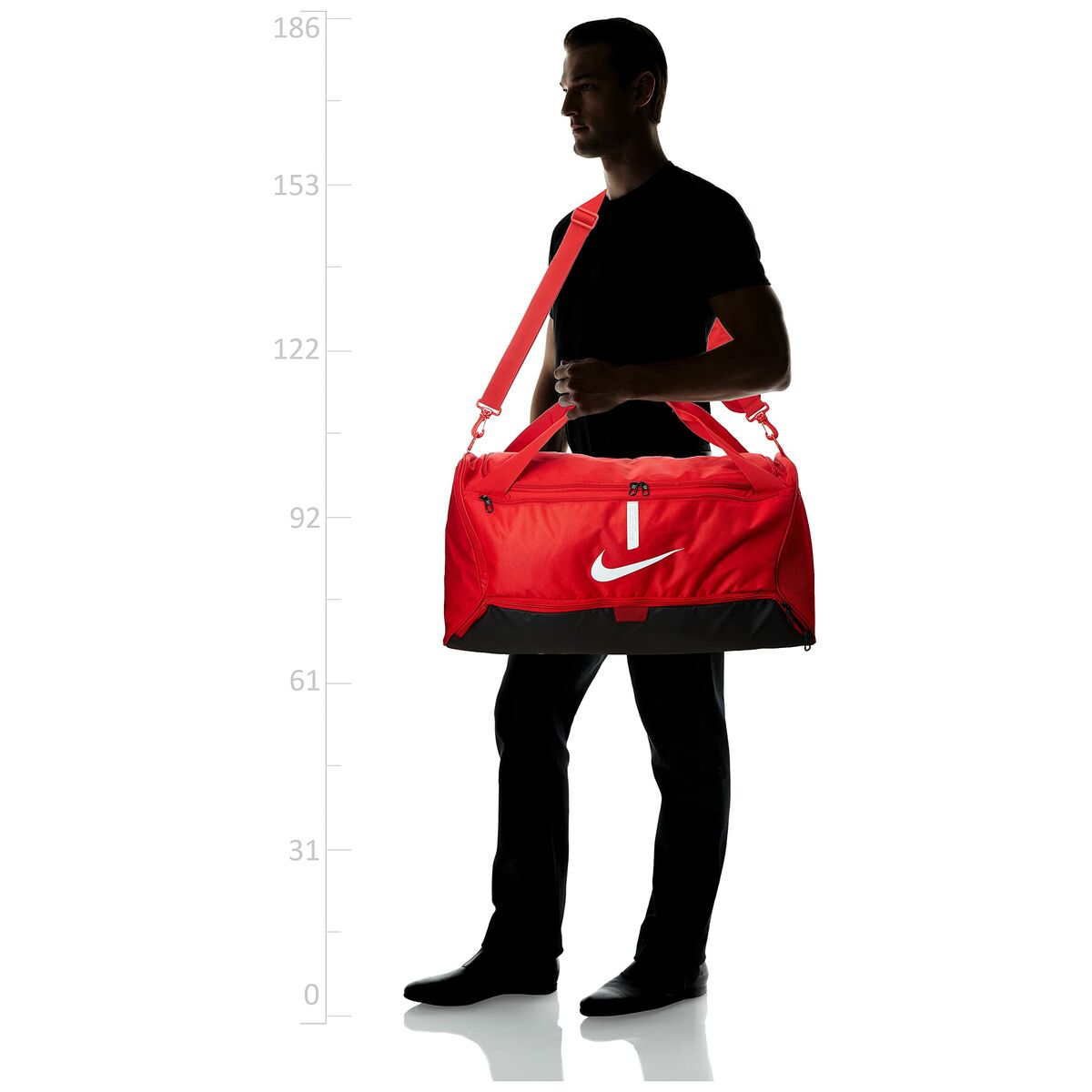 Bolsa de Deporte Nike ACADEMY TEAM DUFFLE CU8090 657 Rojo