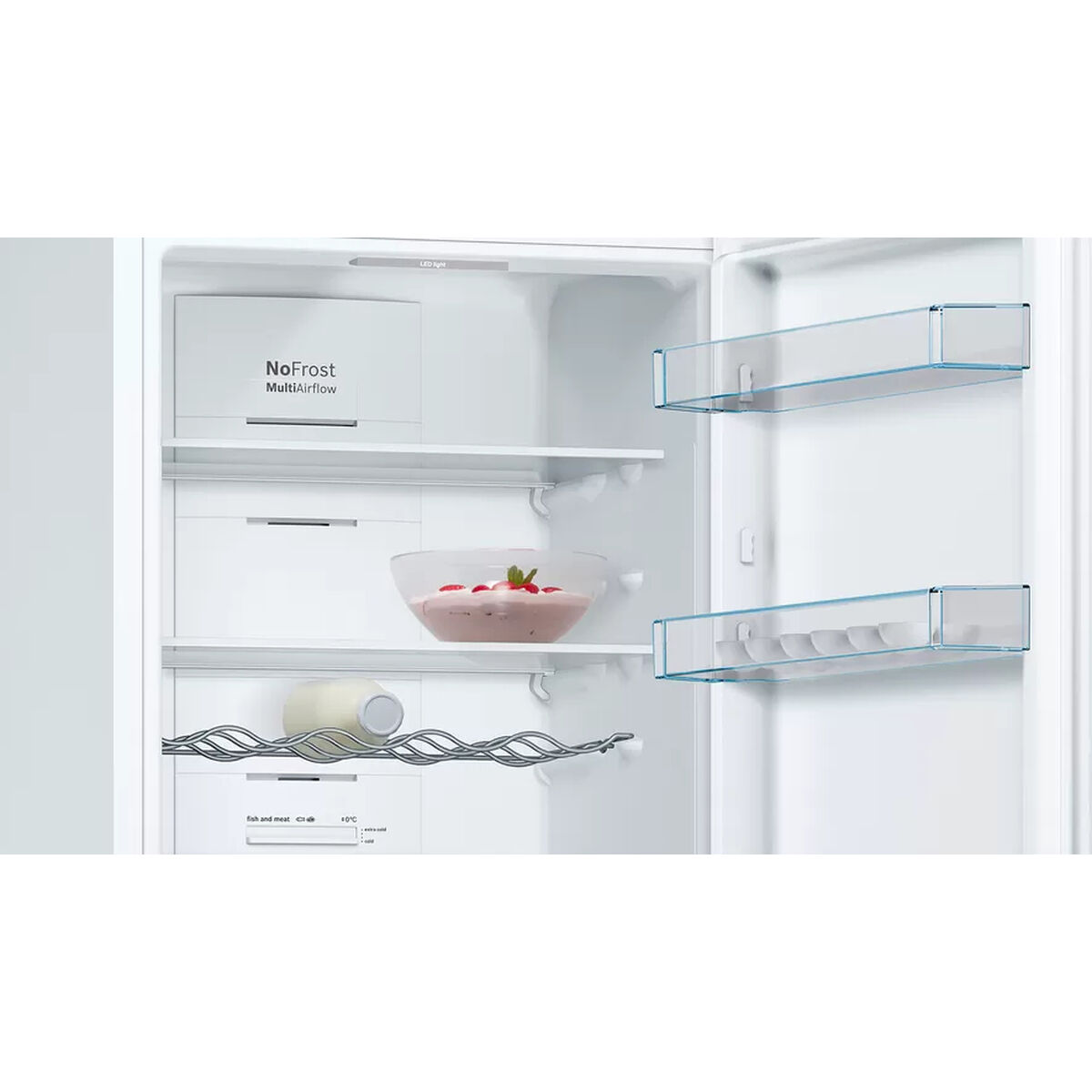 Frigorífico combinado BOSCH KGN36VWED   186 Blanco (60 x 66 x 186 cm)