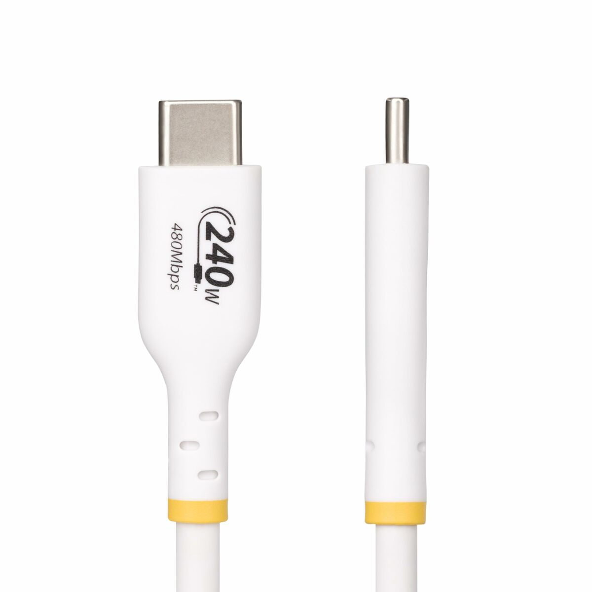 Cable USB Startech USB2EPR1MW Blanco 1 m