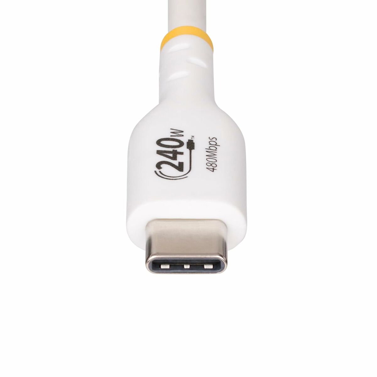 Cable USB Startech USB2EPR1MW Blanco 1 m