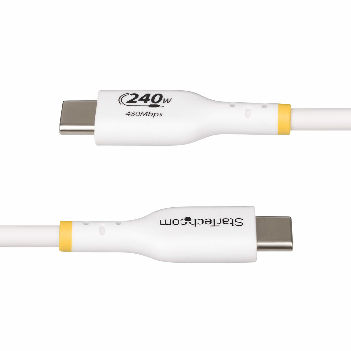 Cable USB Startech USB2EPR1MW Blanco 1 m