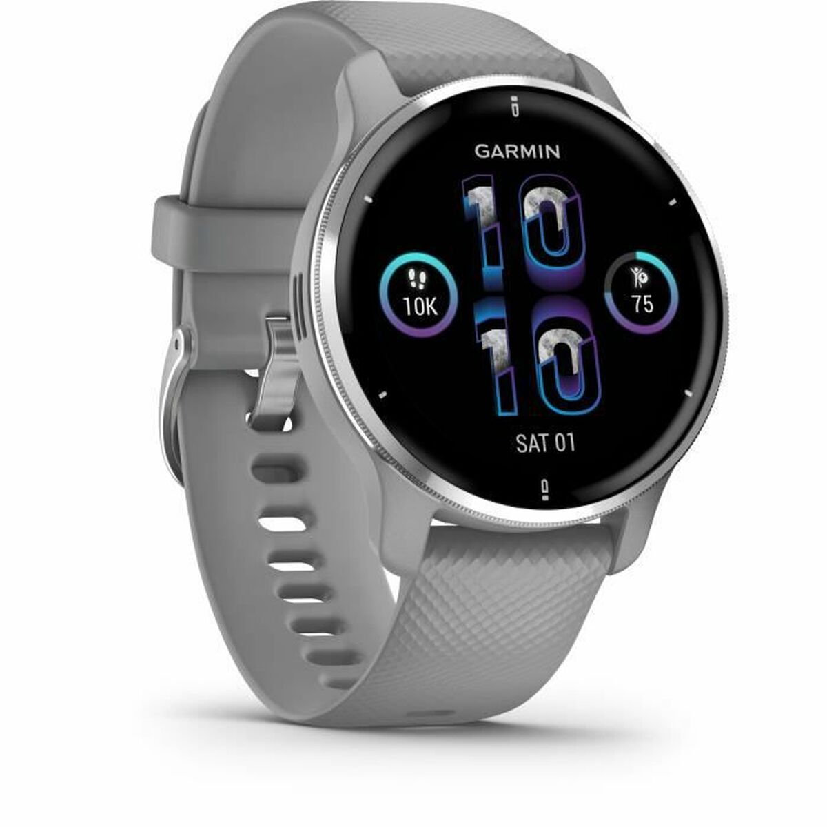 Smartwatch GARMIN 010-02496-10 Gris Plateado