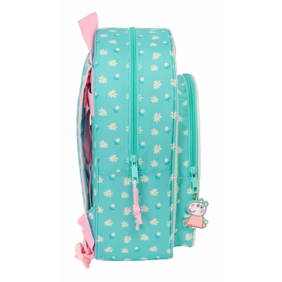 Mochila Escolar Peppa Pig Pretty flowers 26 x 34 x 11 cm