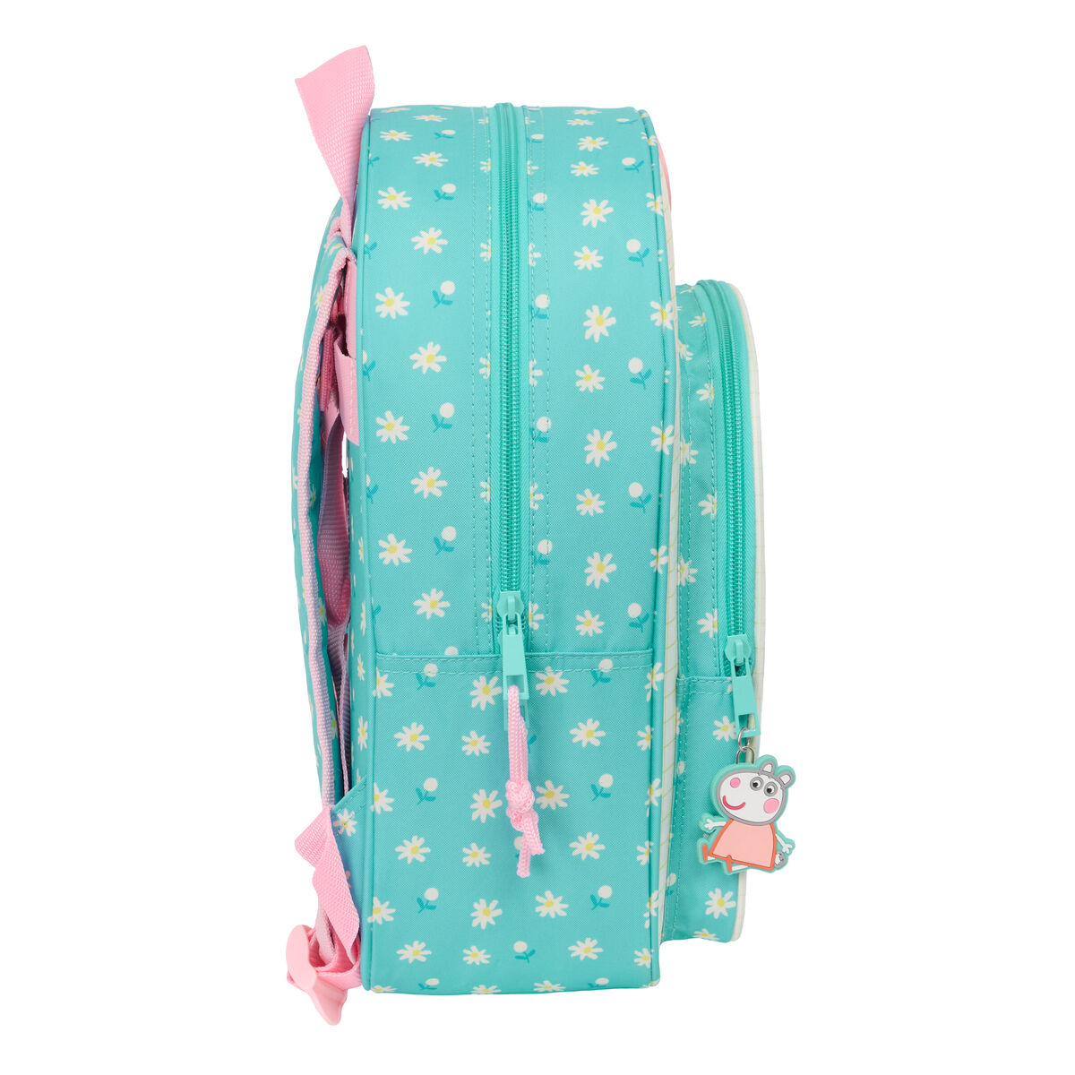 Mochila Escolar Peppa Pig Pretty flowers 26 x 34 x 11 cm